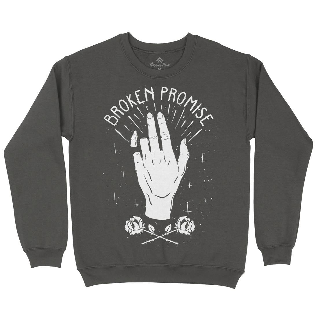 Broken Promise Kids Crew Neck Sweatshirt Retro D447