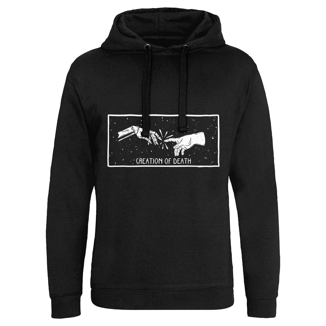 Creation Of Death Mens Hoodie Without Pocket Retro D449