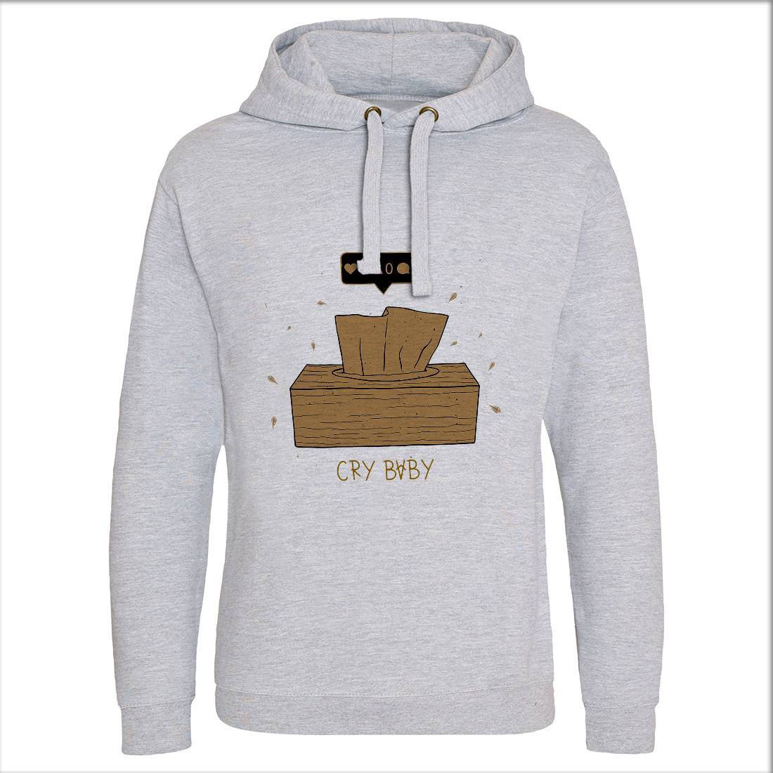 Cry Baby Mens Hoodie Without Pocket Media D450