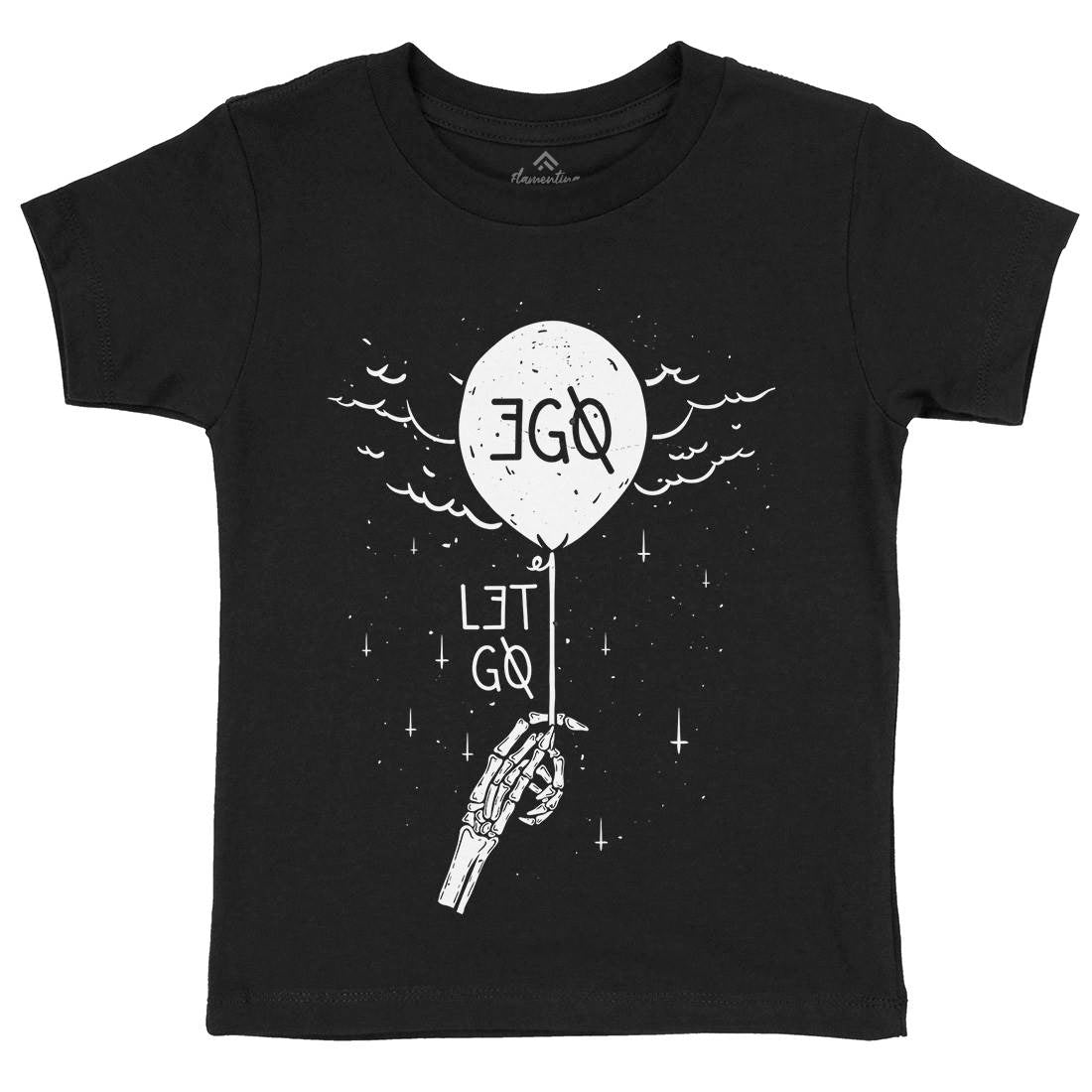 Ego Kids Crew Neck T-Shirt Quotes D453