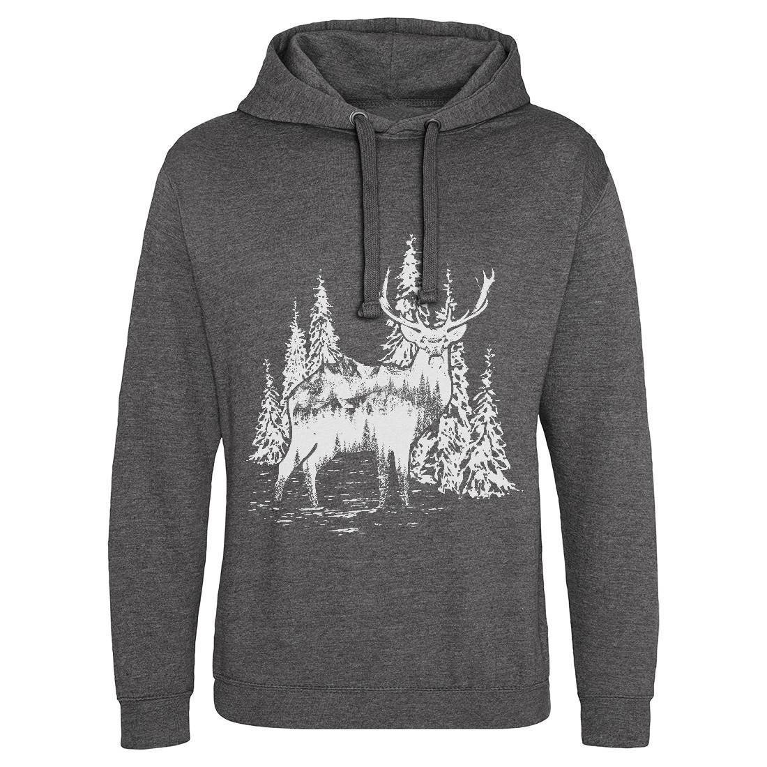 Inside Nature Mens Hoodie Without Pocket Animals D466
