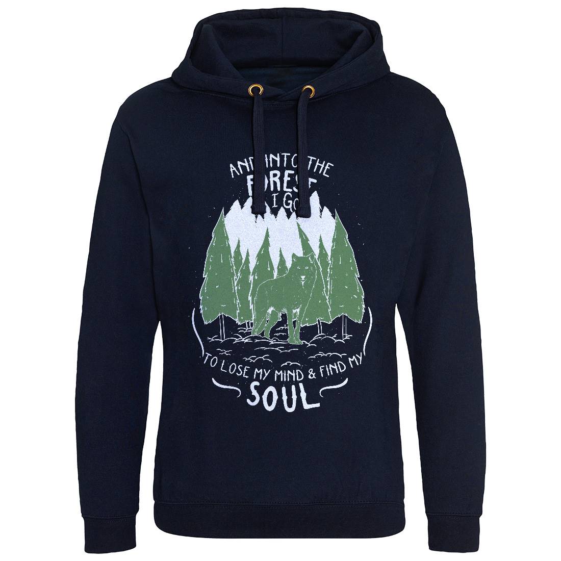 Into The Forest Mens Hoodie Without Pocket Quotes D467