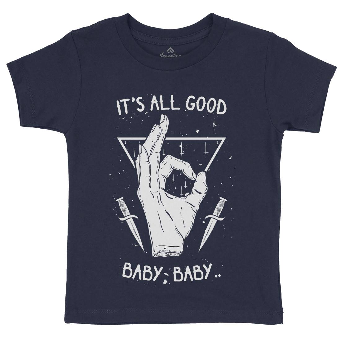 It&#39;s All Good Kids Crew Neck T-Shirt Quotes D468
