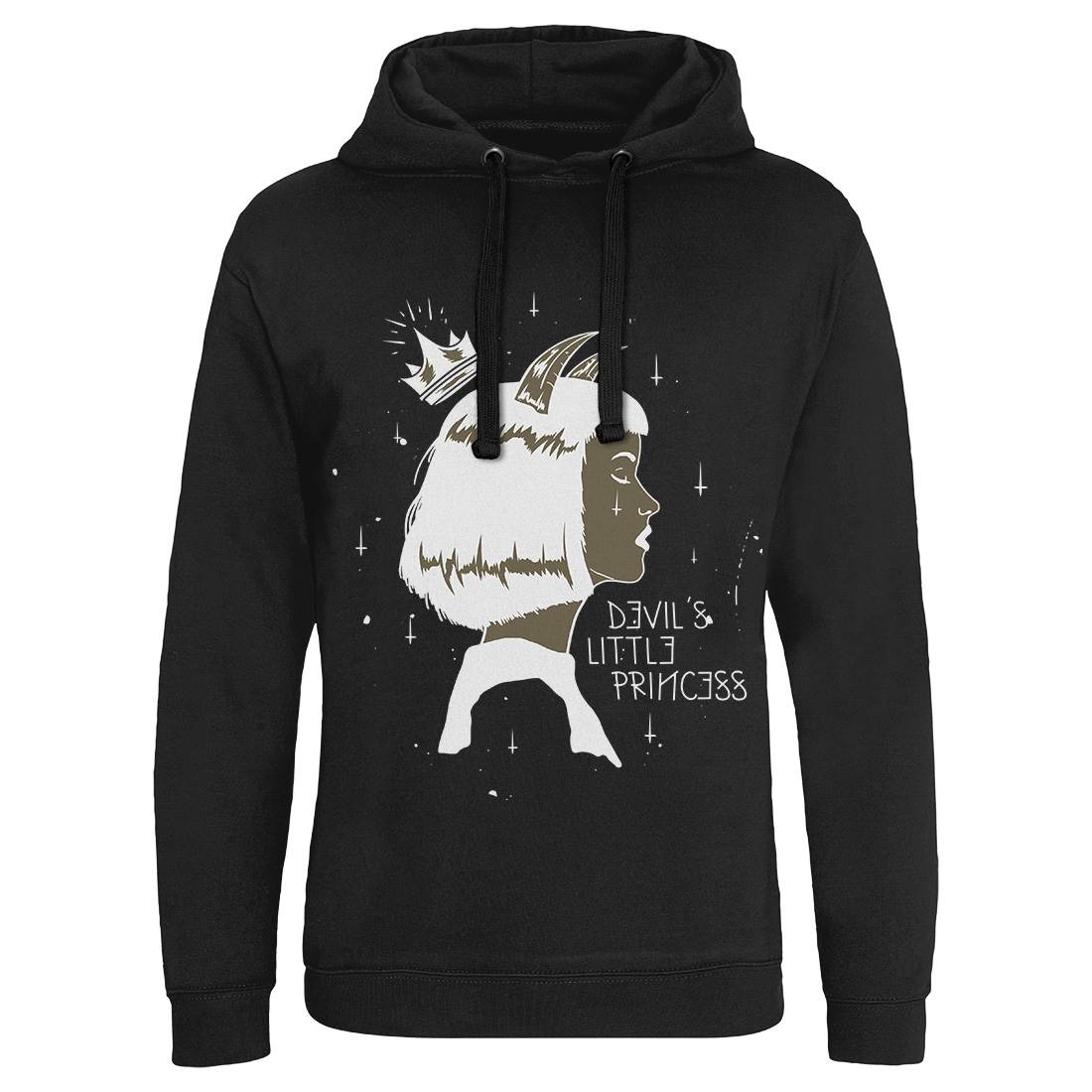 Little Princess Mens Hoodie Without Pocket Horror D470