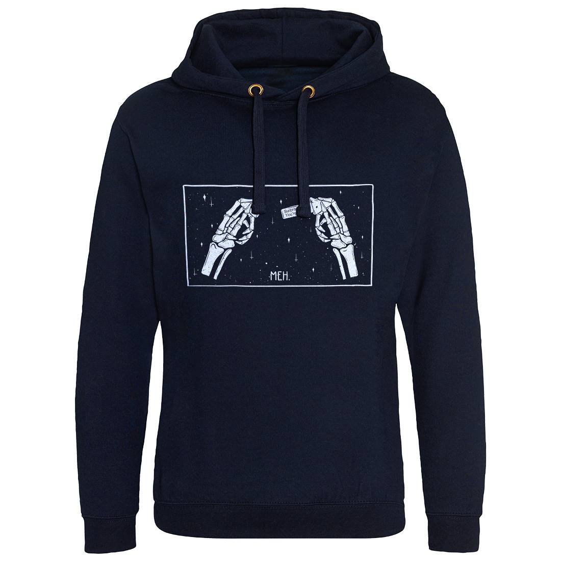 Meh Mens Hoodie Without Pocket Funny D471