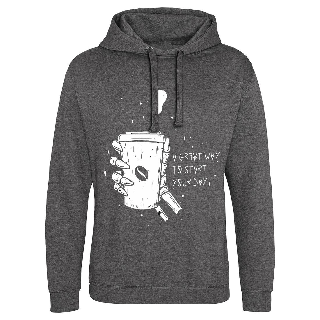 Morning Coffee Mens Hoodie Without Pocket Drinks D472