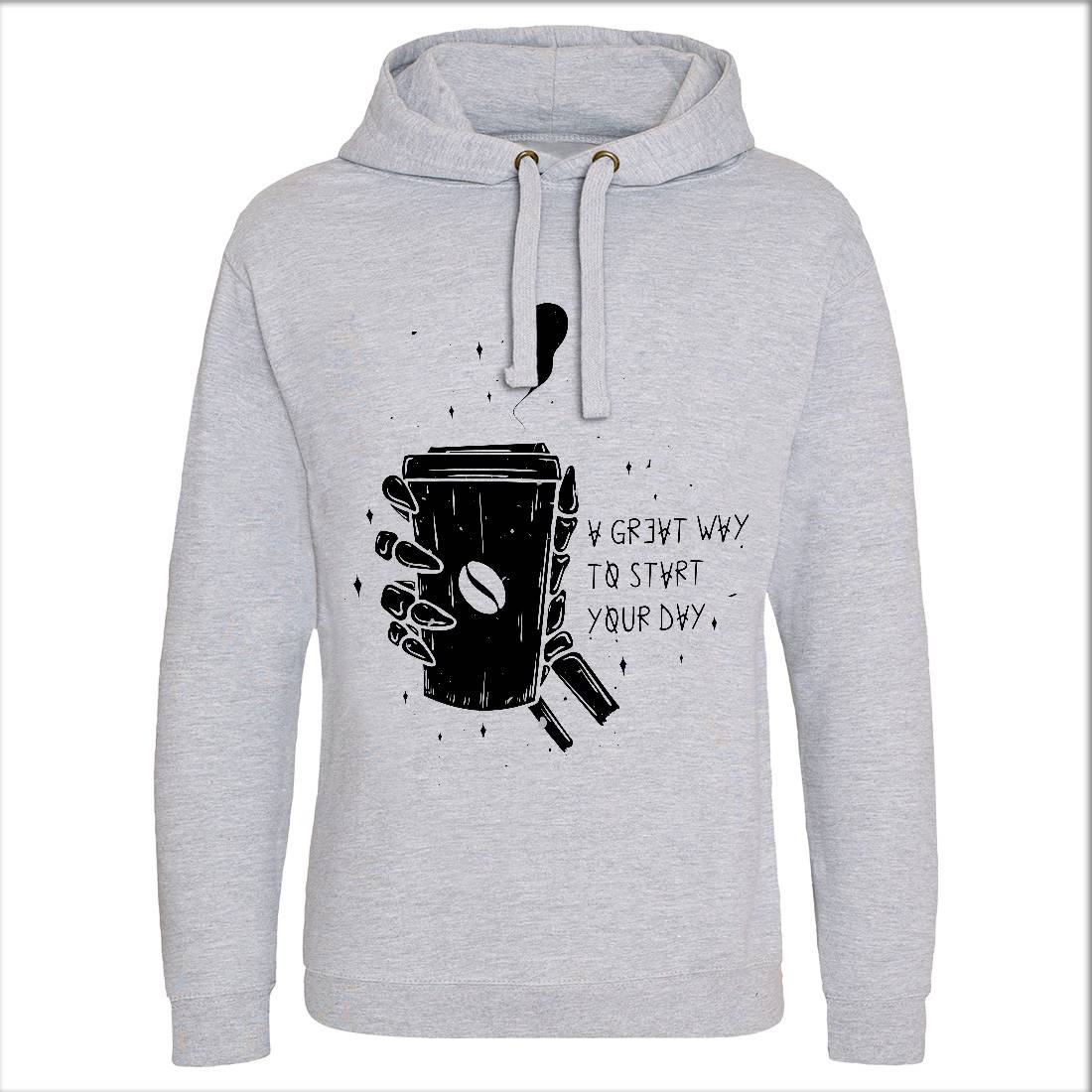 Morning Coffee Mens Hoodie Without Pocket Drinks D472