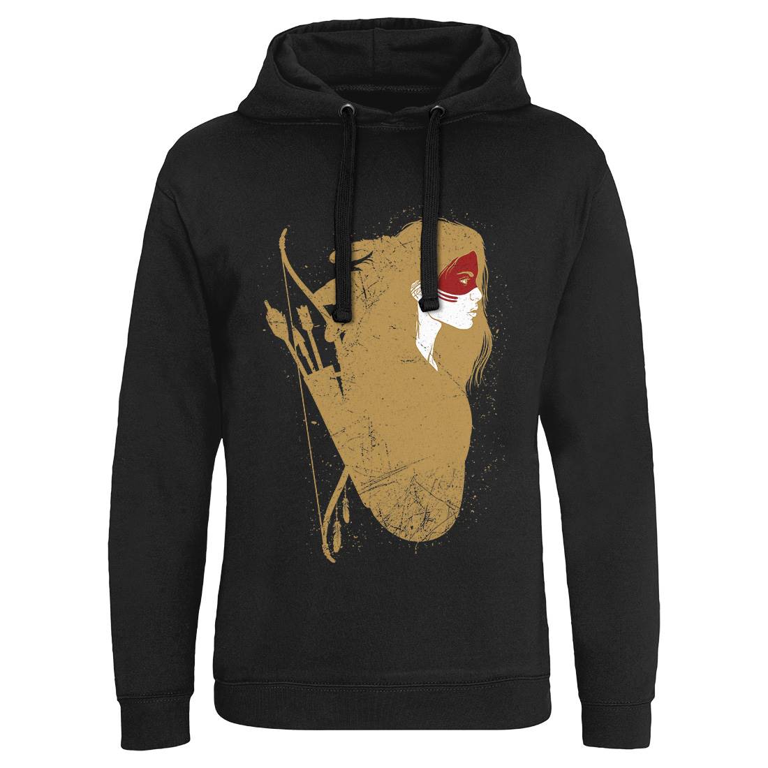 Native Mens Hoodie Without Pocket American D474