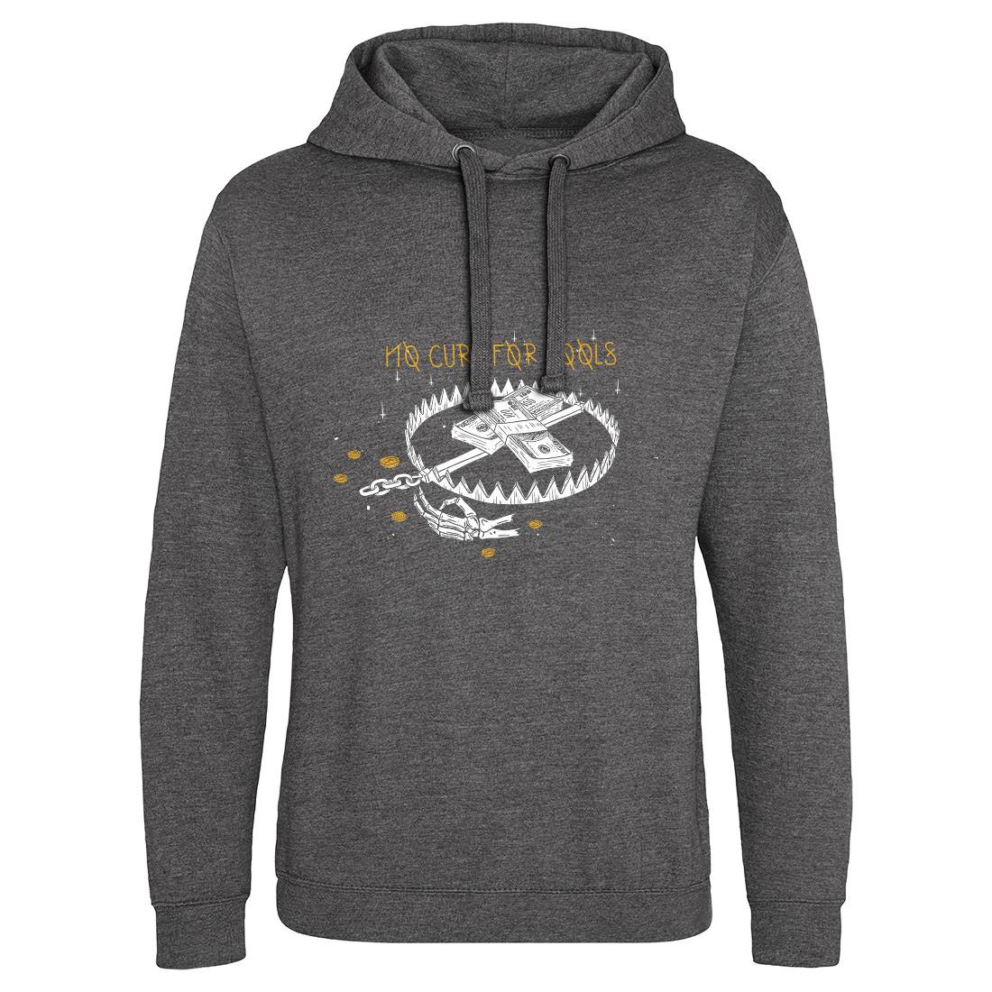 No Cure Mens Hoodie Without Pocket Quotes D476