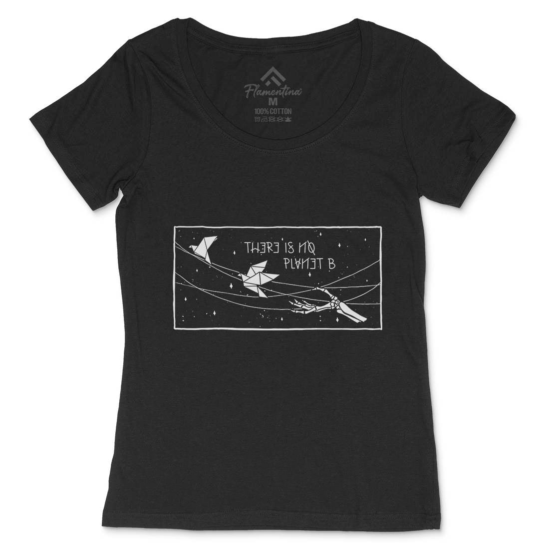 Planet B Womens Scoop Neck T-Shirt Nature D481