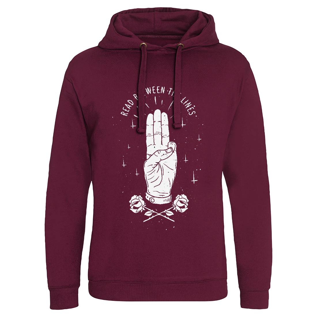 Read Between The Lines Mens Hoodie Without Pocket Tattoo D483