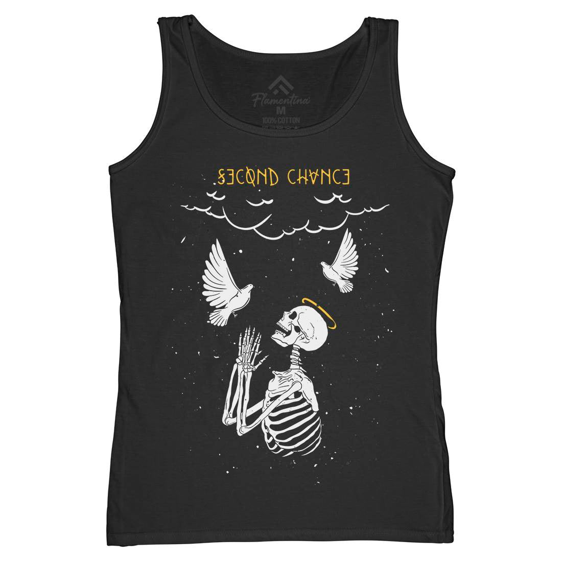 Second Chance Womens Organic Tank Top Vest Quotes D484
