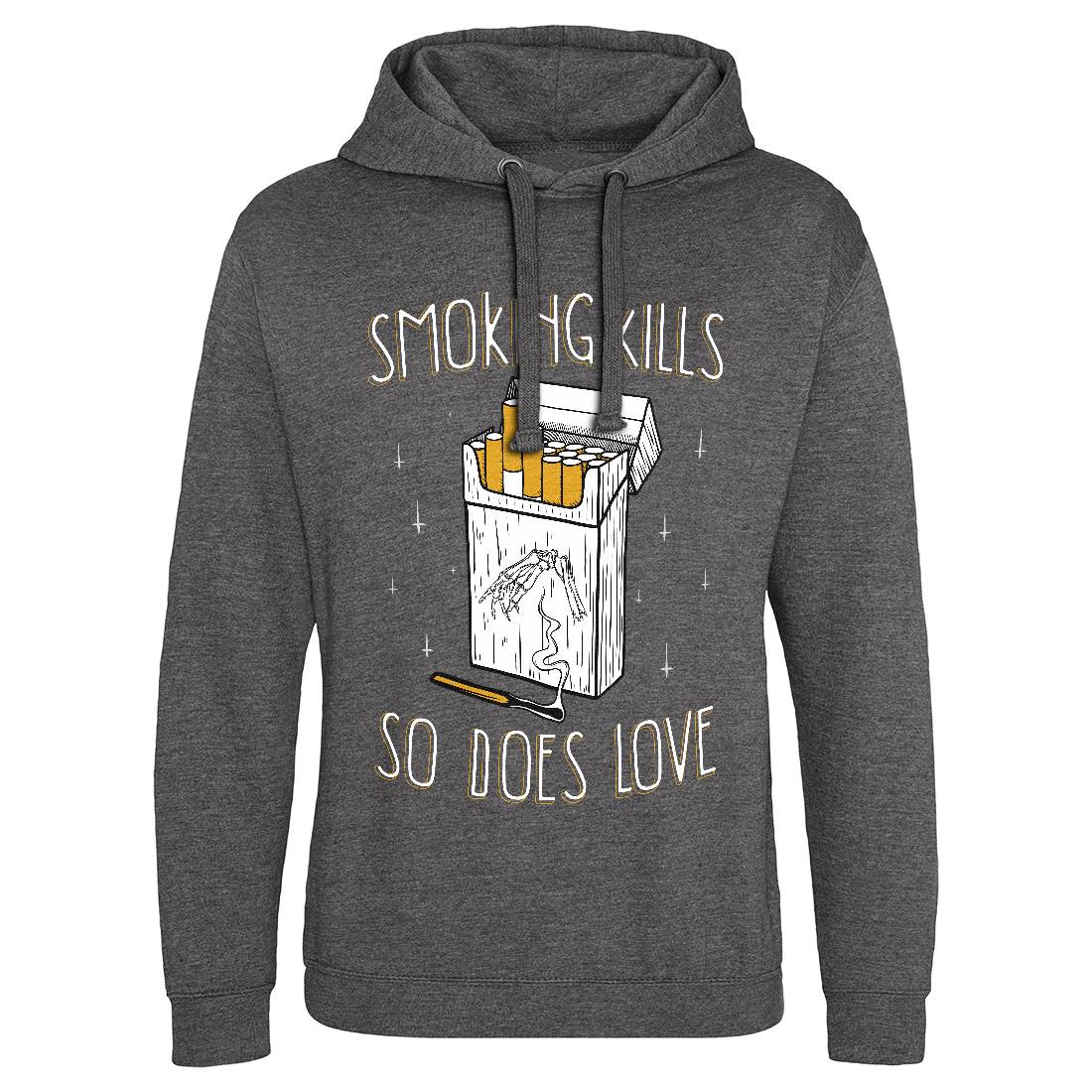 Smoking Kills Mens Hoodie Without Pocket Quotes D488