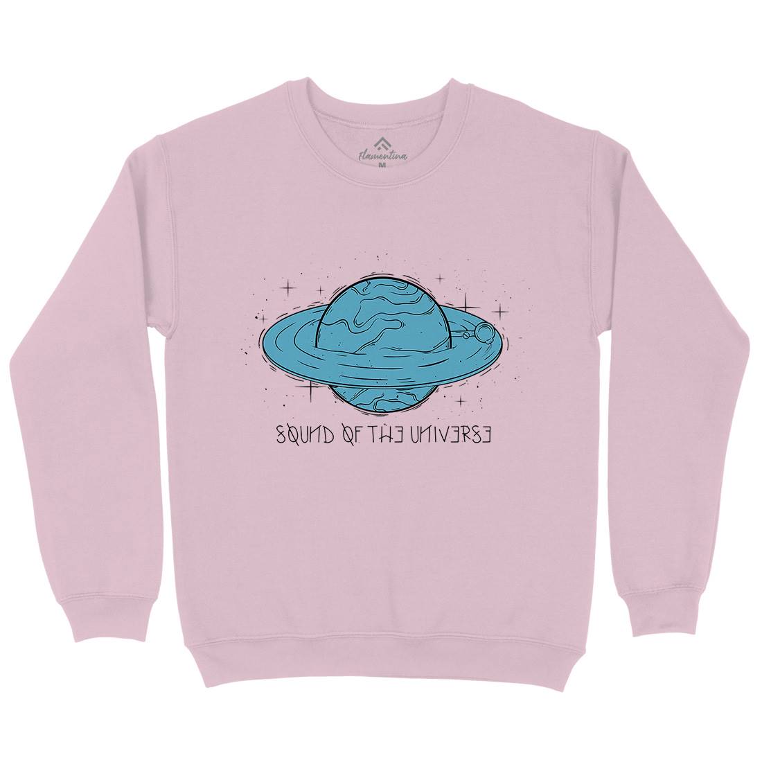 Sound Of The Universe Kids Crew Neck Sweatshirt Space D489