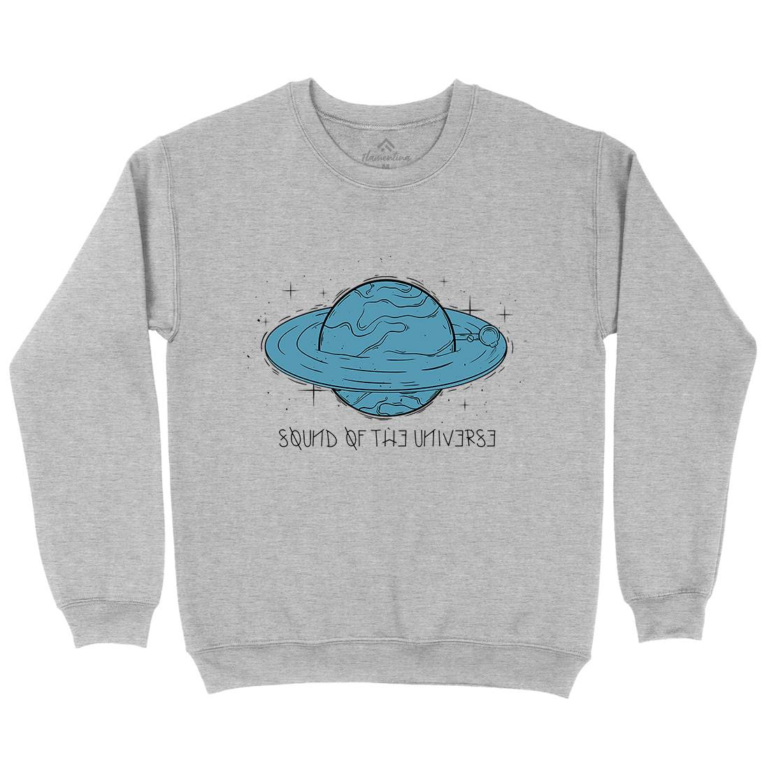 Sound Of The Universe Kids Crew Neck Sweatshirt Space D489