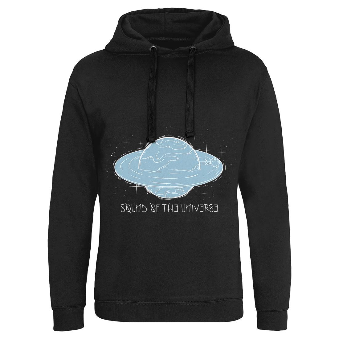 Sound Of The Universe Mens Hoodie Without Pocket Space D489