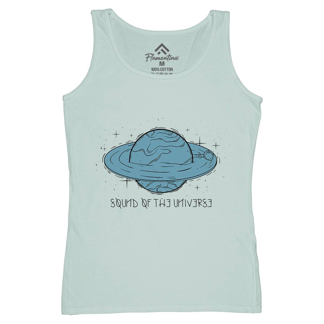 Sound Of The Universe Womens Organic Tank Top Vest Space D489