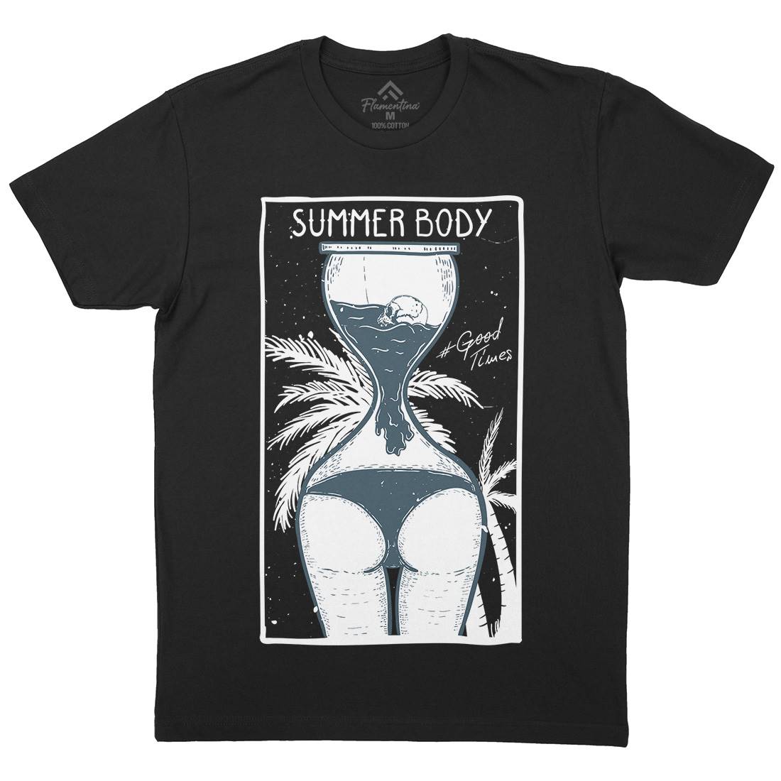 Summer Body Mens Crew Neck T-Shirt Holiday D490
