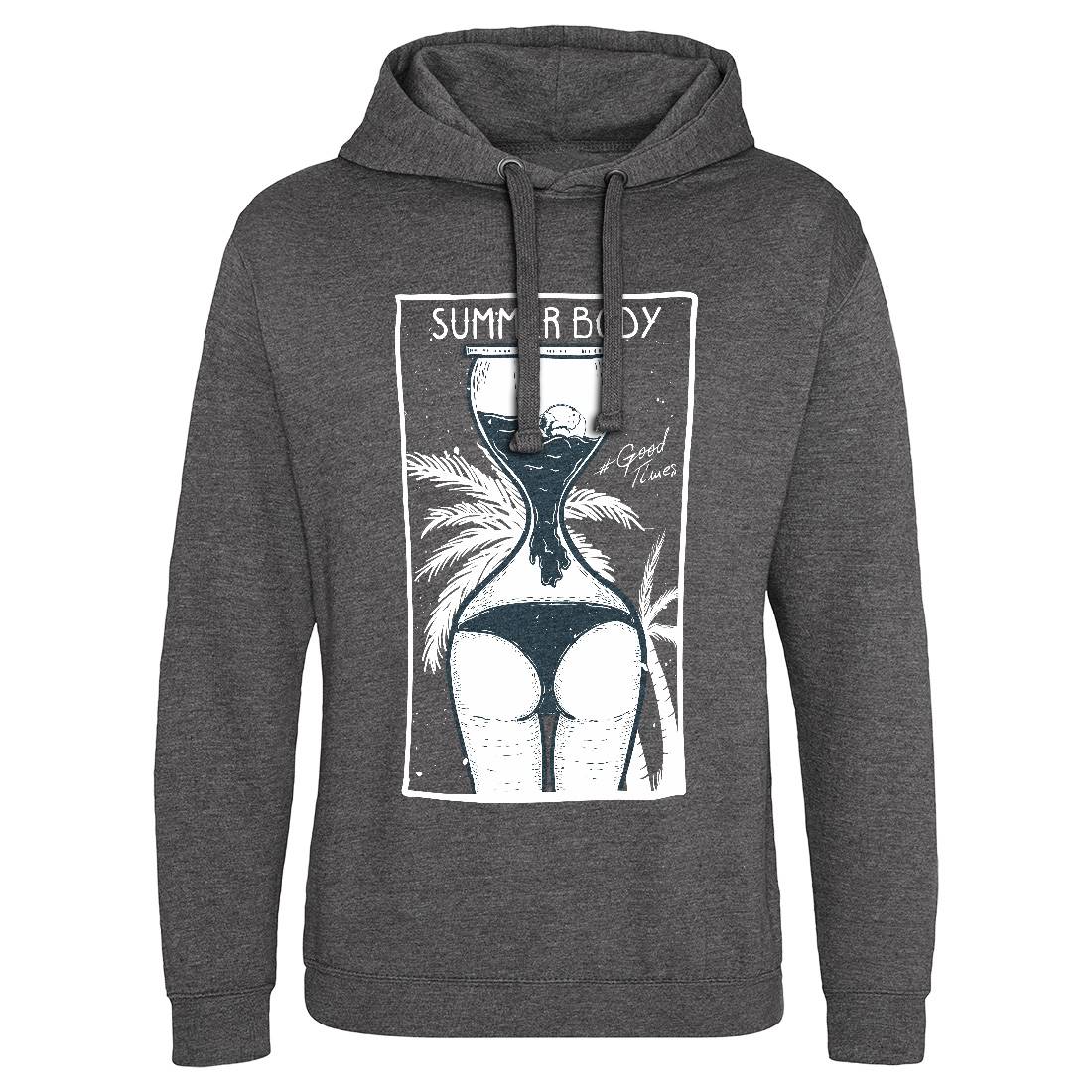Summer Body Mens Hoodie Without Pocket Holiday D490