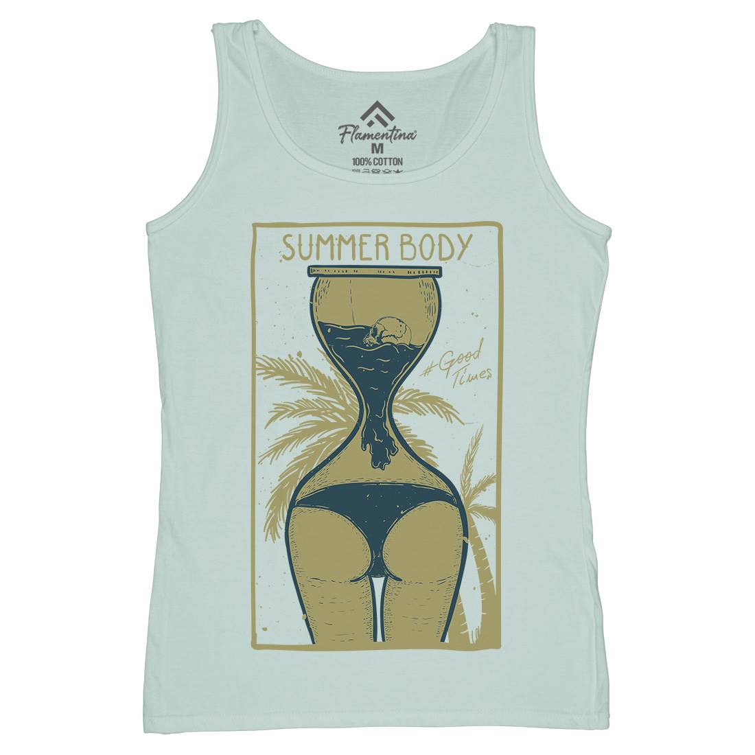 Summer Body Womens Organic Tank Top Vest Holiday D490