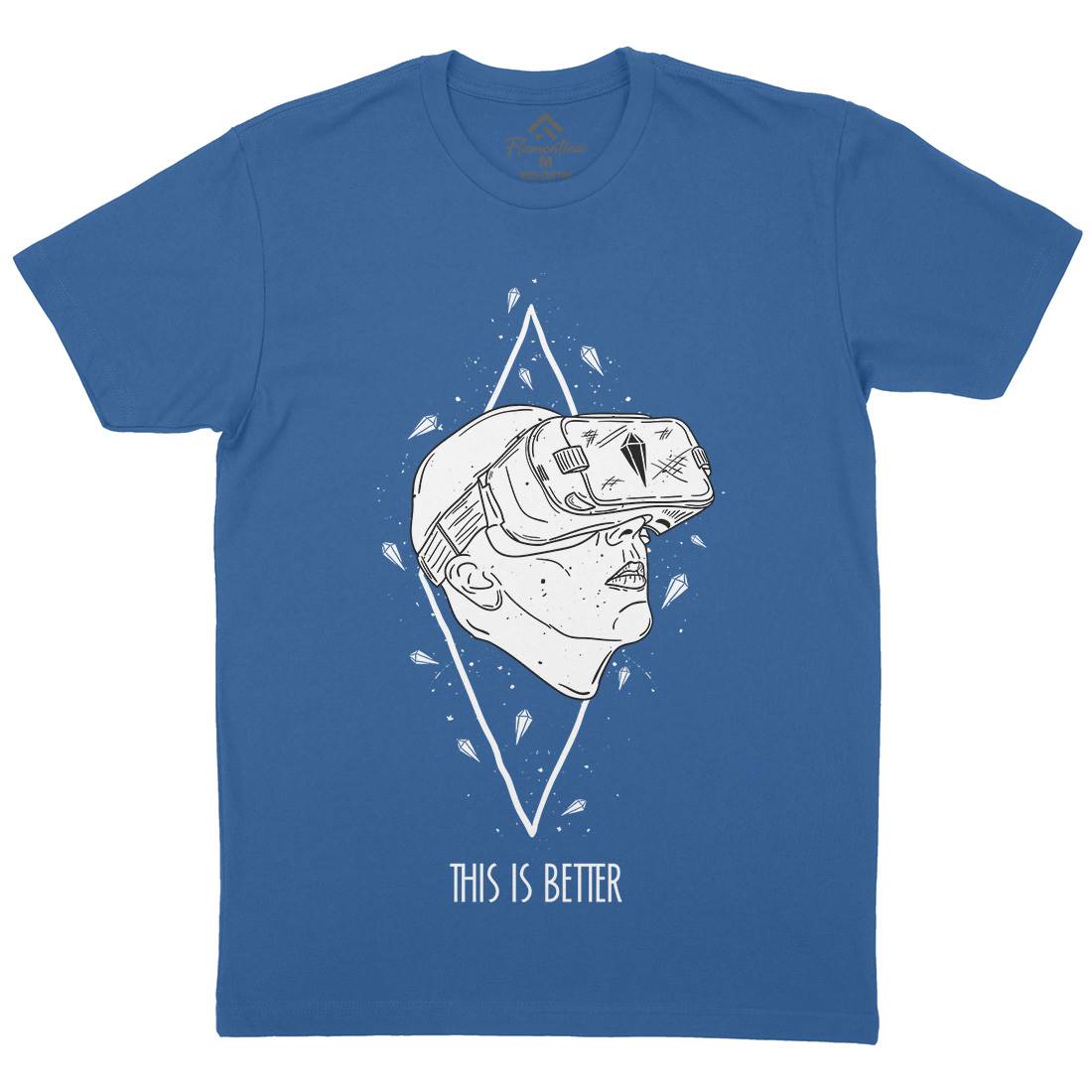 This Is Better Mens Crew Neck T-Shirt Geek D491
