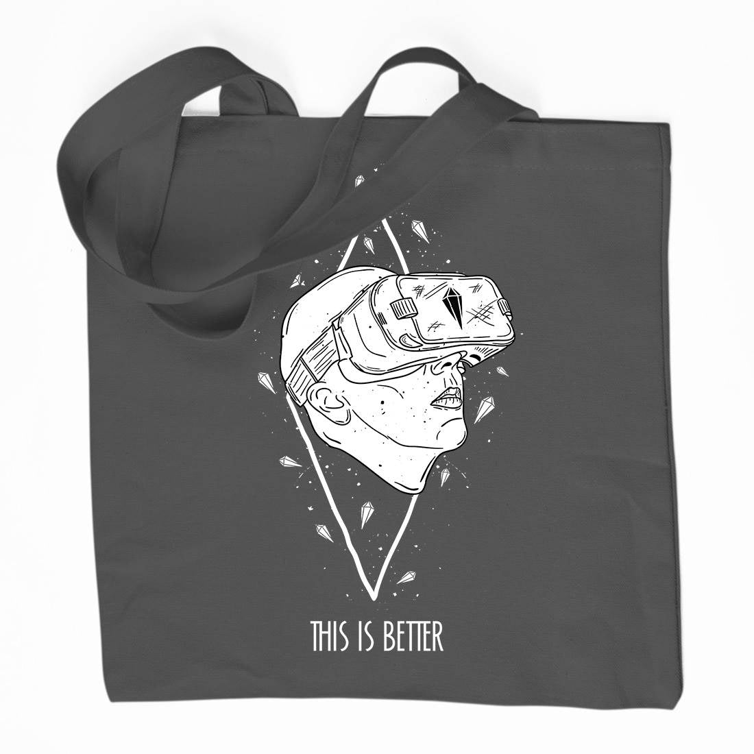 This Is Better Organic Premium Cotton Tote Bag Geek D491