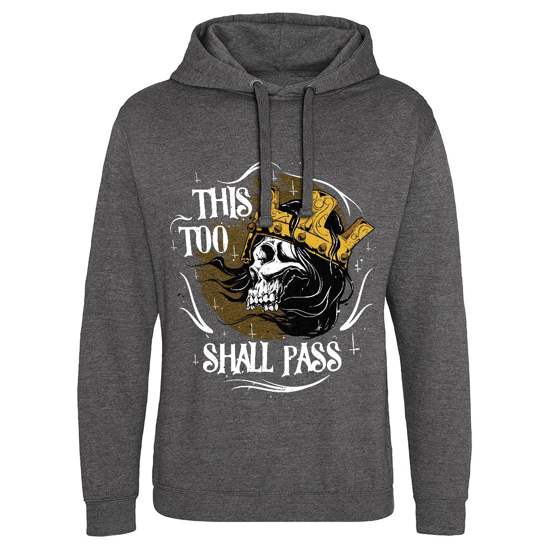 This Too Shall Pass Mens Hoodie Without Pocket Horror D492