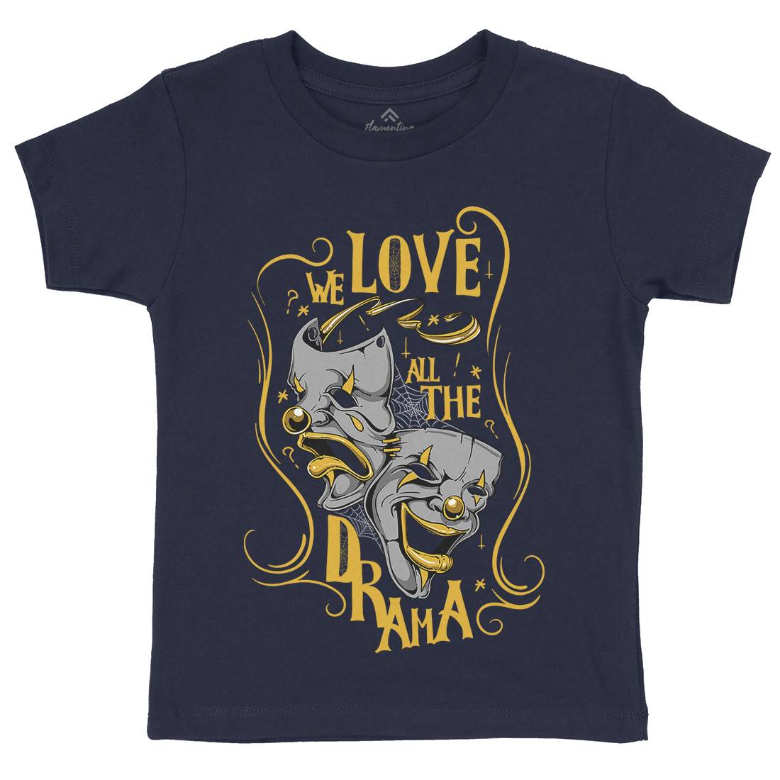 We Love All The Drama Kids Crew Neck T-Shirt Funny D496