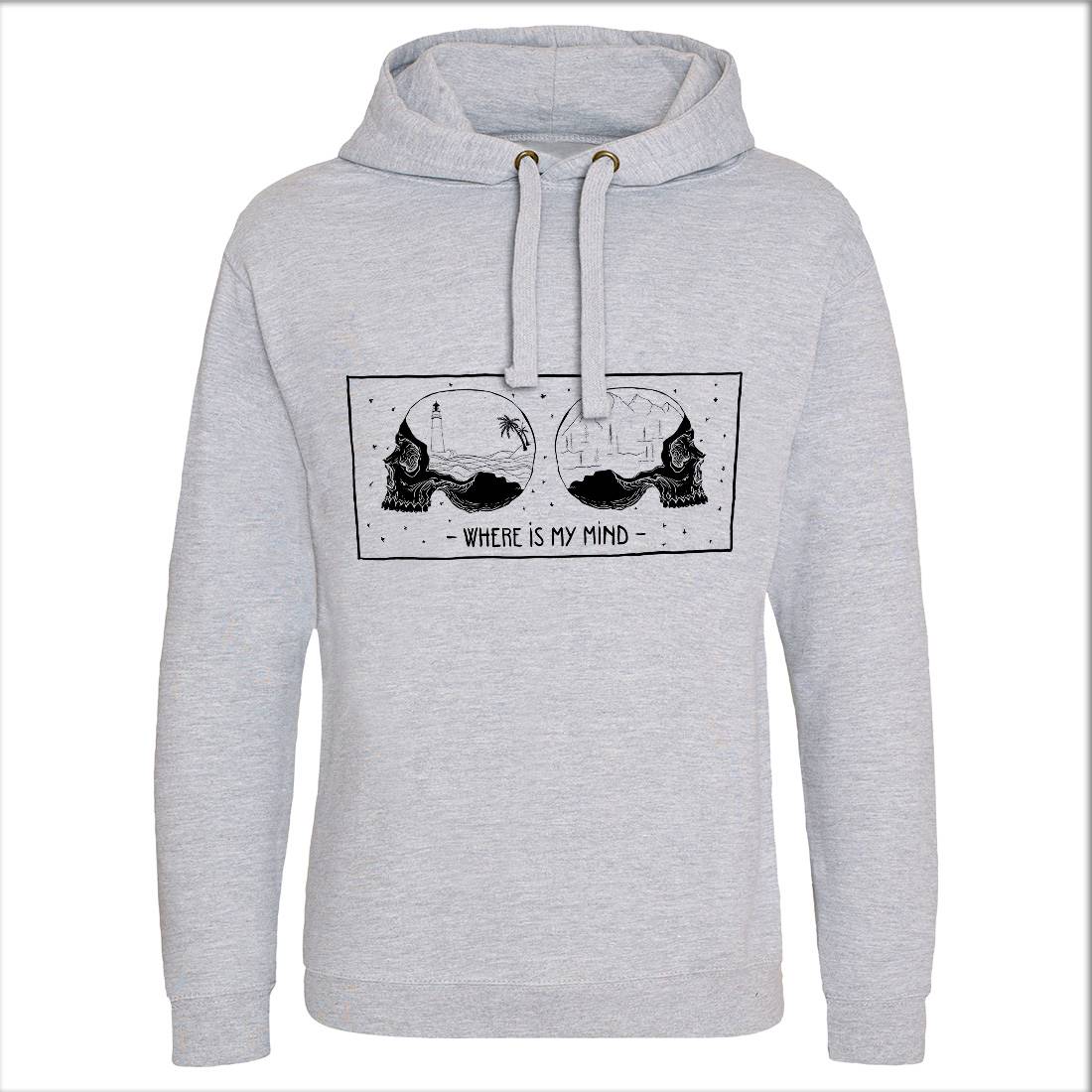 Where Is My Mind Mens Hoodie Without Pocket Quotes D497