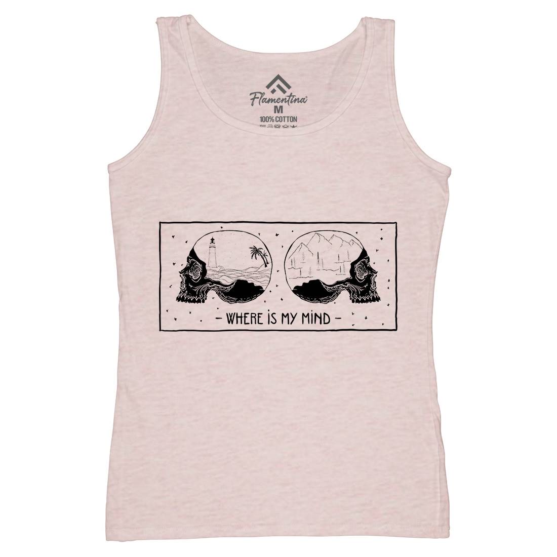 Where Is My Mind Womens Organic Tank Top Vest Quotes D497