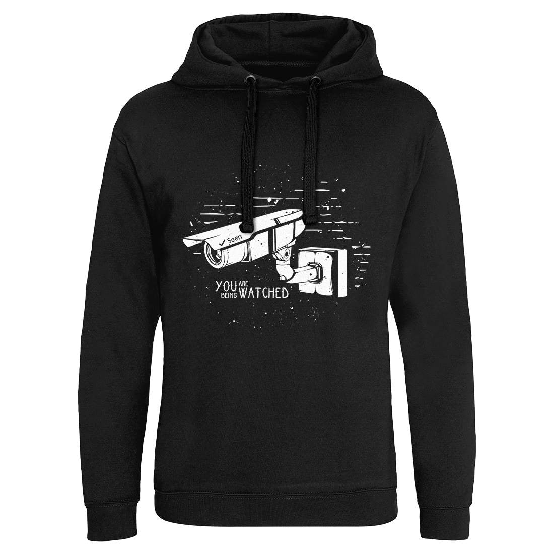 You Are Being Watched Mens Hoodie Without Pocket Media D499