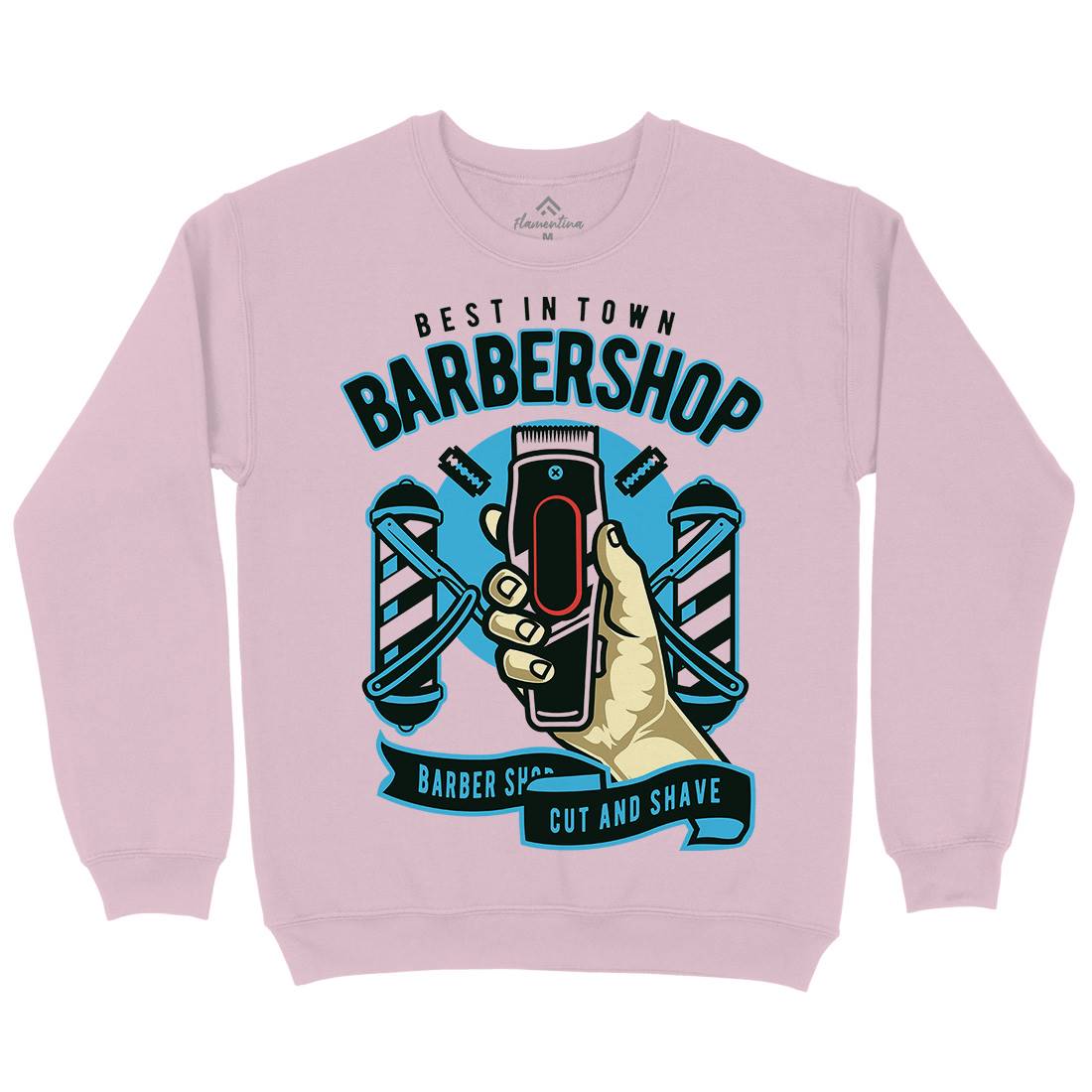 Barbershop Kids Crew Neck Sweatshirt Barber D506