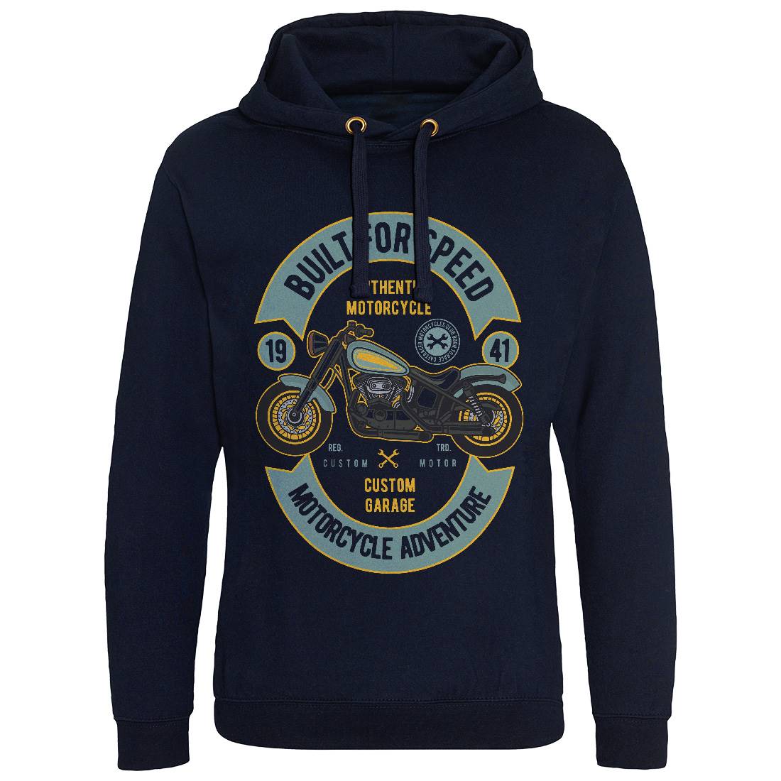 Built For Speed Mens Hoodie Without Pocket Motorcycles D512