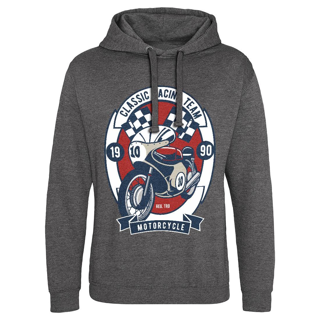 Classic Racing Team Mens Hoodie Without Pocket Motorcycles D520
