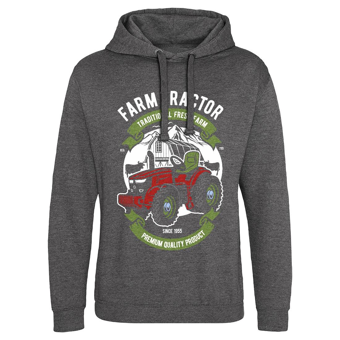 Farm Tractor Mens Hoodie Without Pocket Vehicles D527