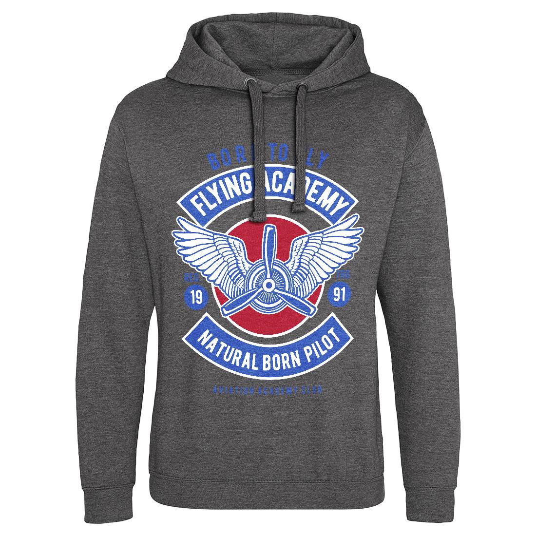 Flying Academy Mens Hoodie Without Pocket Vehicles D532