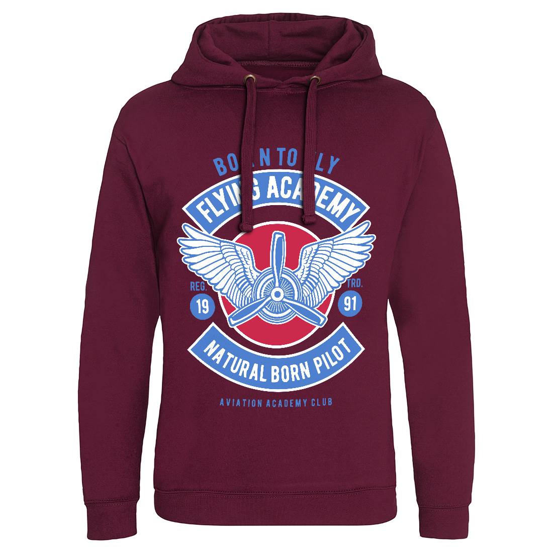 Flying Academy Mens Hoodie Without Pocket Vehicles D532