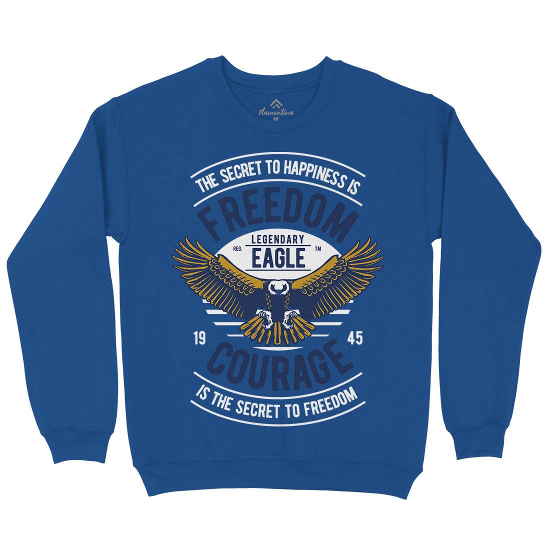Freedom Eagle Kids Crew Neck Sweatshirt American D536