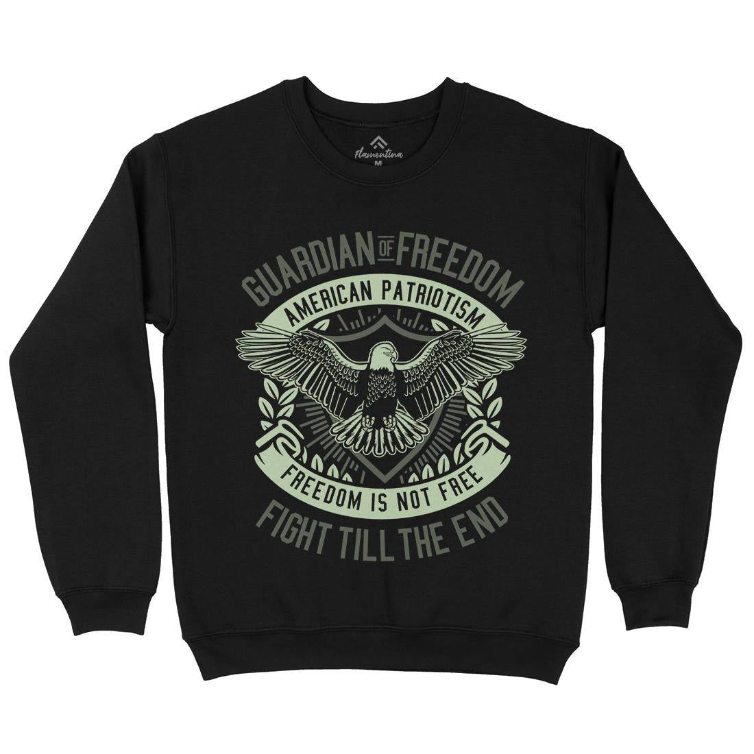 Guardian Of Freedom Kids Crew Neck Sweatshirt American D542