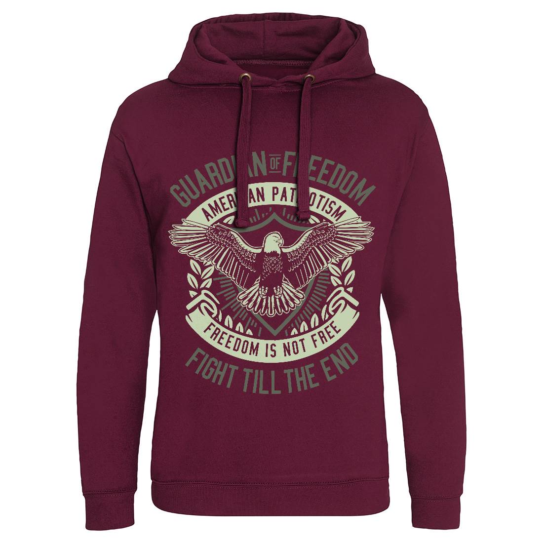 Guardian Of Freedom Mens Hoodie Without Pocket American D542