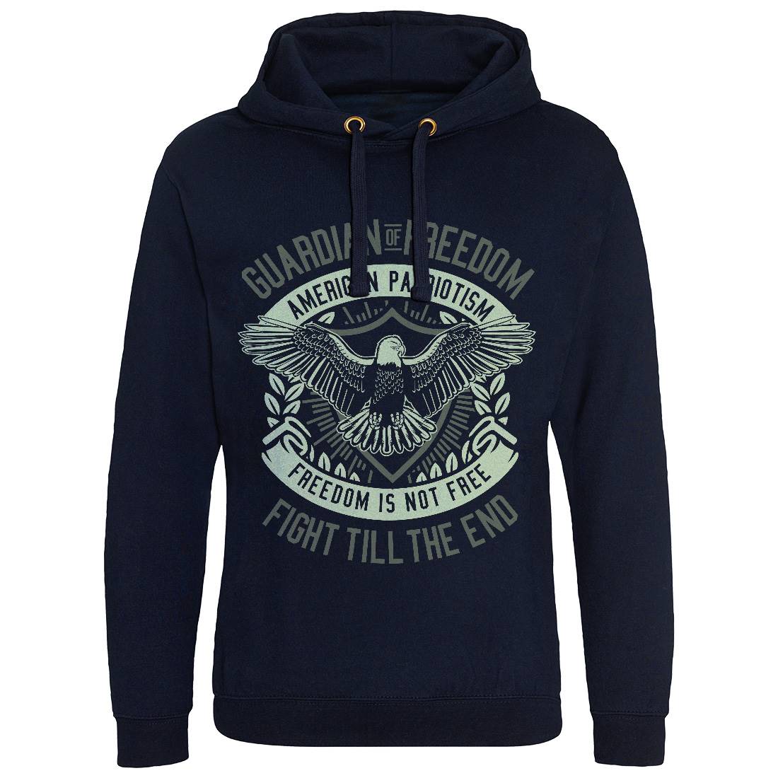 Guardian Of Freedom Mens Hoodie Without Pocket American D542