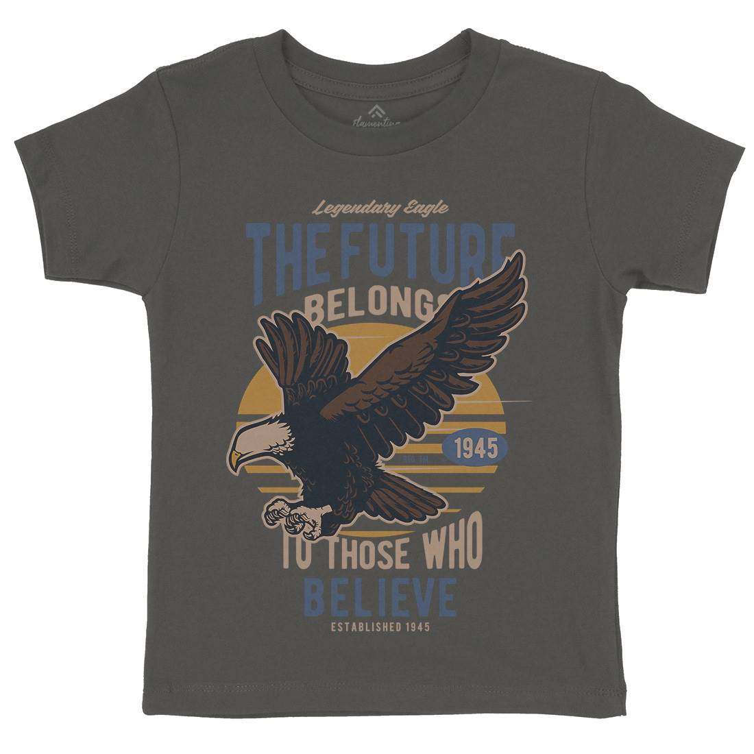 Legendary Eagle Kids Crew Neck T-Shirt Animals D545