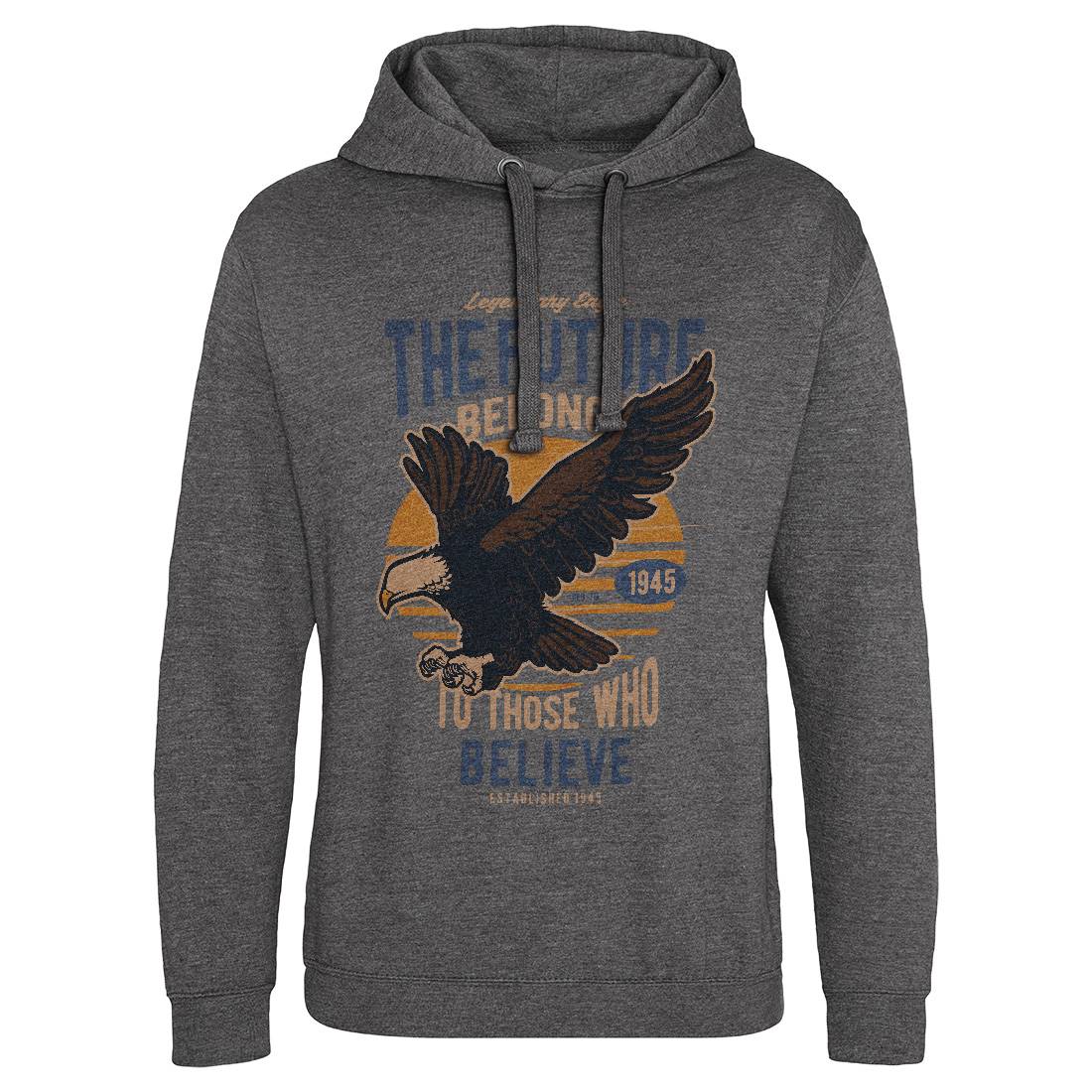 Legendary Eagle Mens Hoodie Without Pocket Animals D545