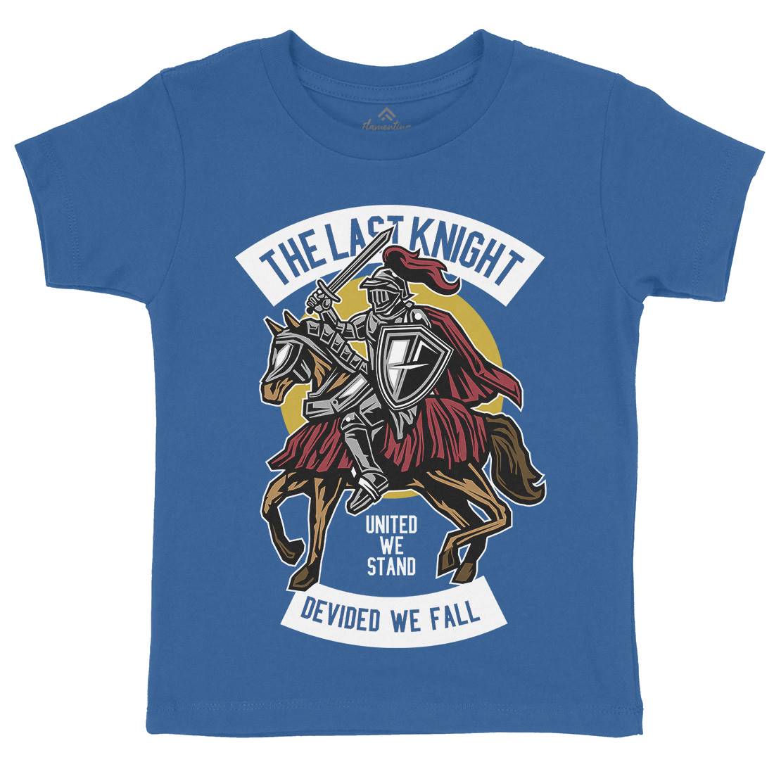 Last Knight Kids Organic Crew Neck T-Shirt Warriors D590