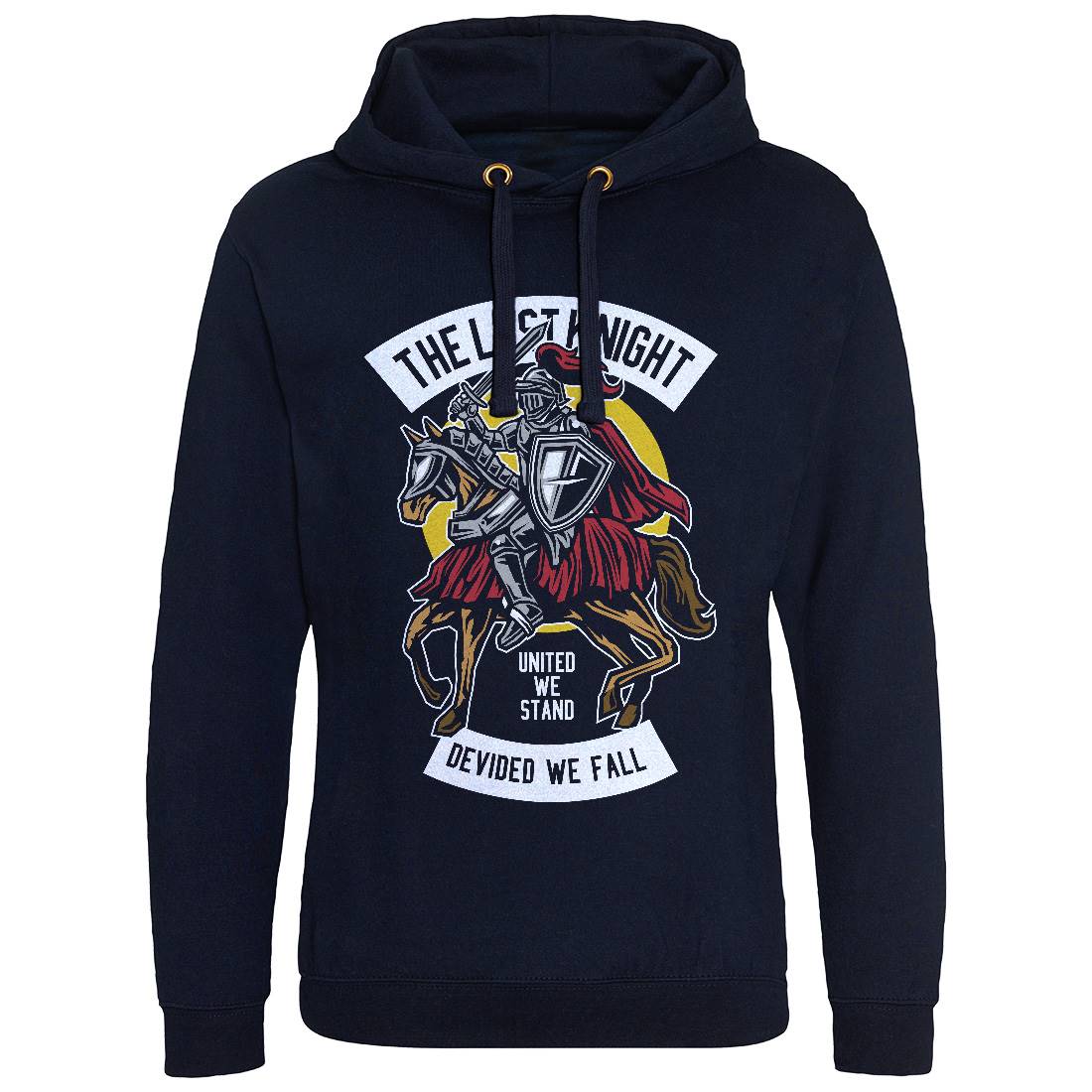 Last Knight Mens Hoodie Without Pocket Warriors D590