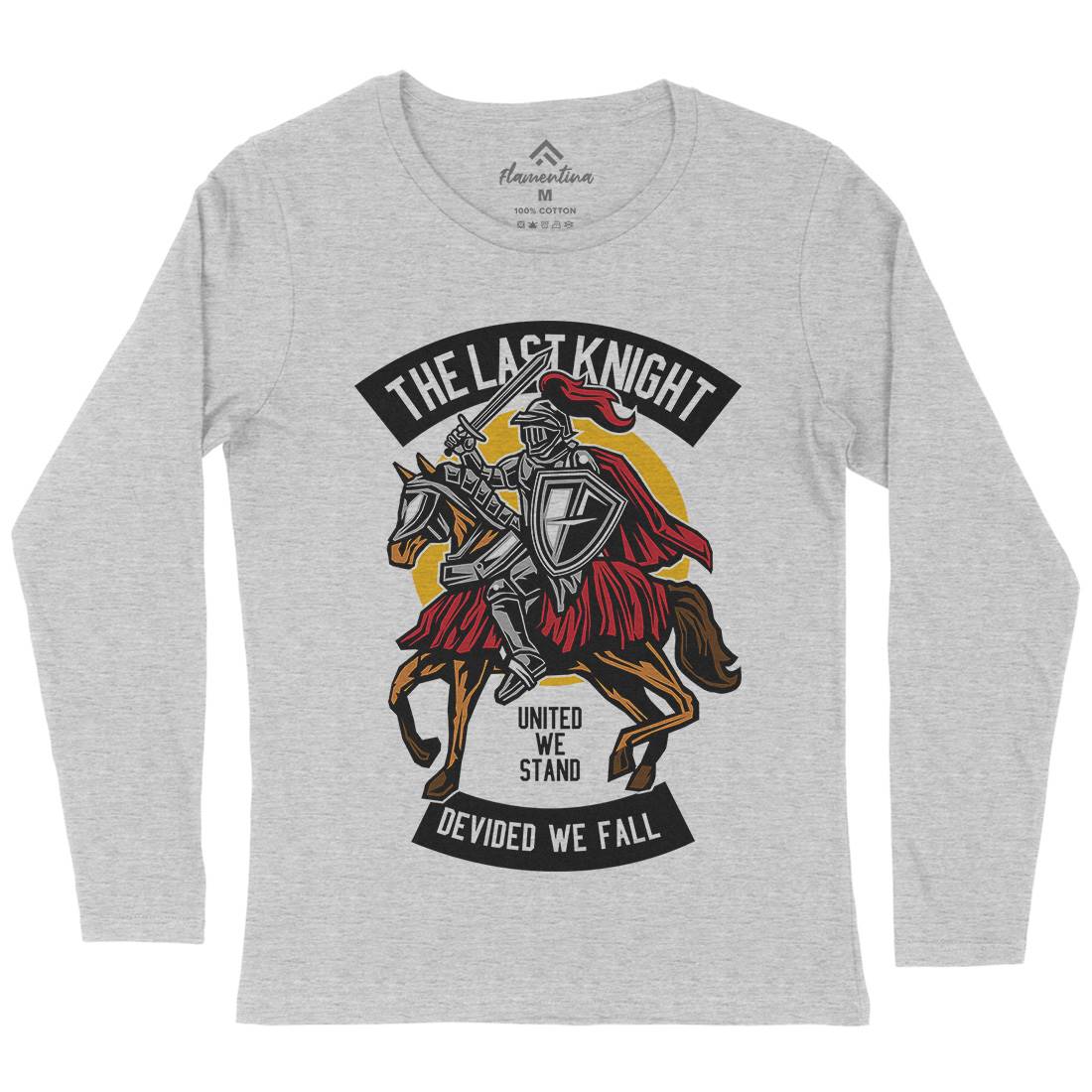 Last Knight Womens Long Sleeve T-Shirt Warriors D590