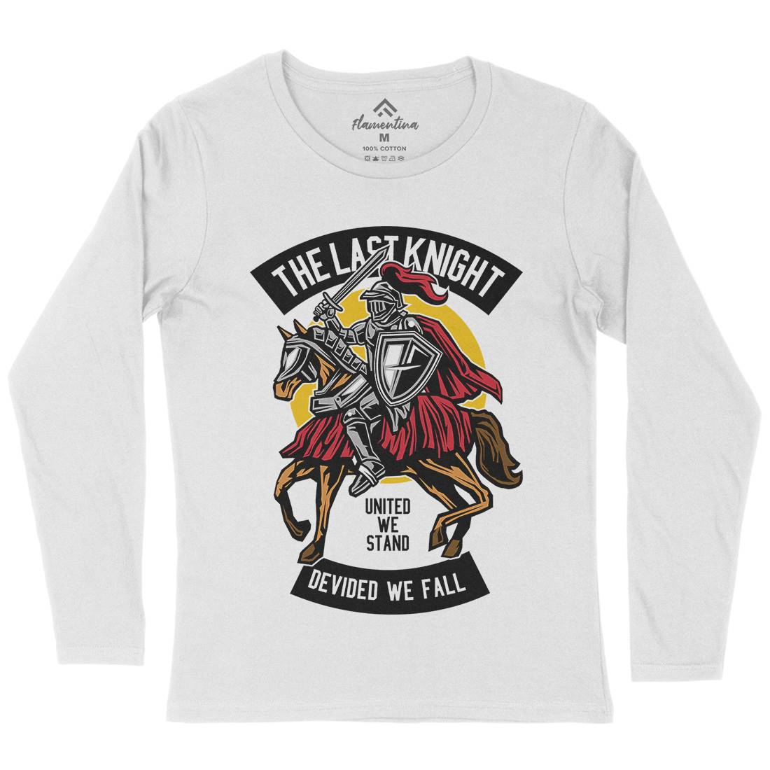 Last Knight Womens Long Sleeve T-Shirt Warriors D590