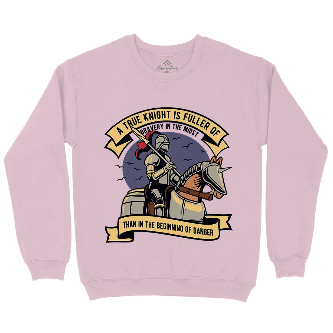 True Knight Kids Crew Neck Sweatshirt Warriors D593
