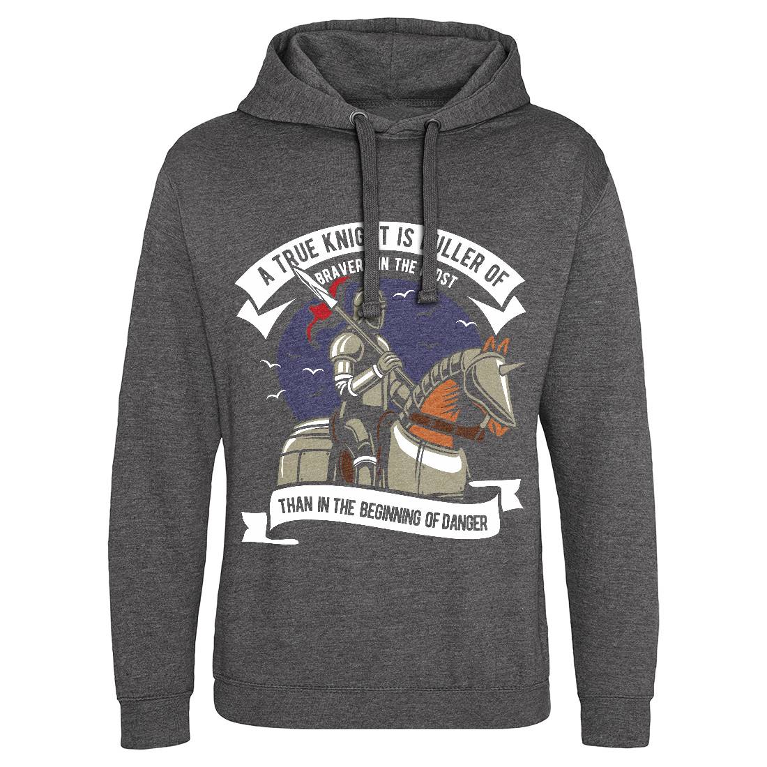 True Knight Mens Hoodie Without Pocket Warriors D593