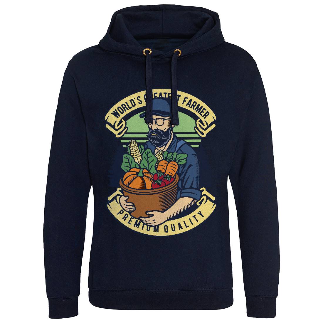 World Greatest Farmer Mens Hoodie Without Pocket Work D599
